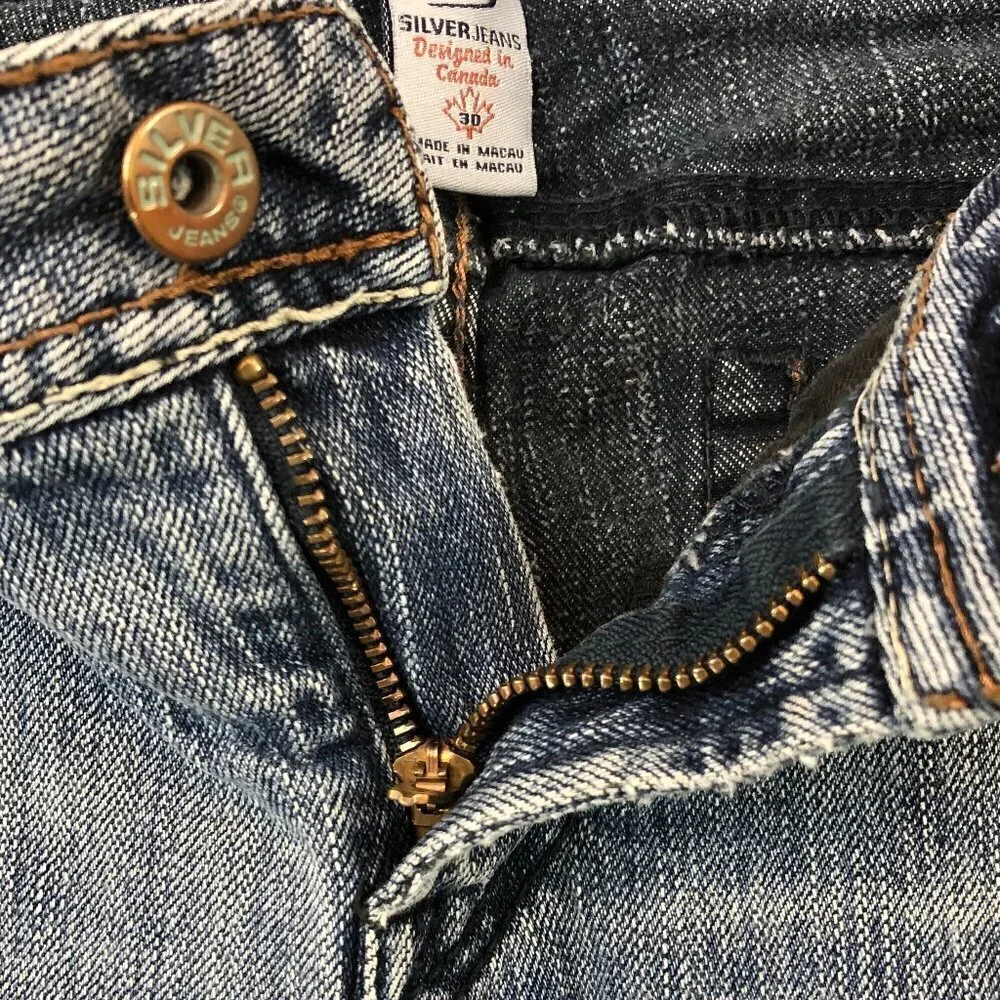 Silver Mirage Flare Leg Jeans Size 30/35
